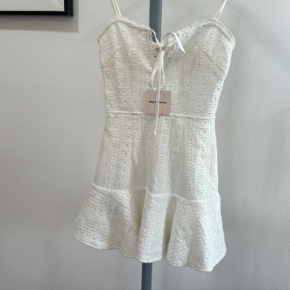 superdown Dresses & Skirts - Superdown white dress NWT